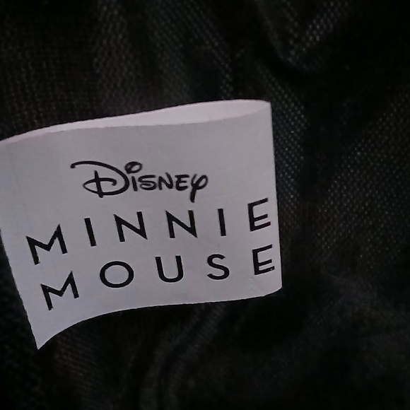 Disney Black and White Checkered Clutch with Red Bow Accents Minnie Mouse - Picture 4 of 5